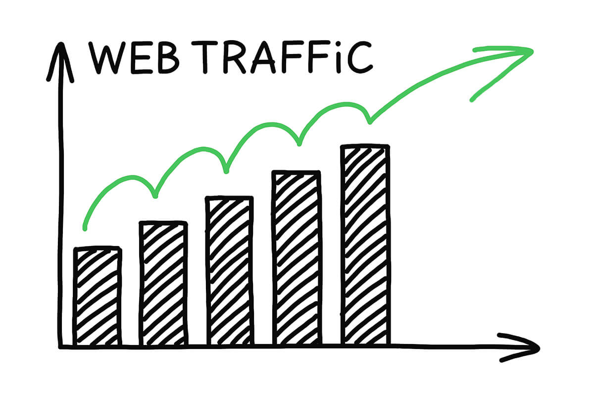 increase shopify web traffic
