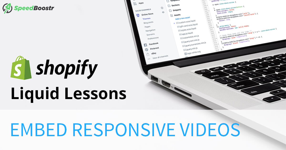 shopify - how to embed responsive youtube and vimeo videos